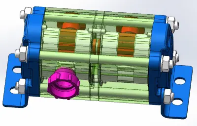 齿轮流量均衡器