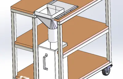 带式砂光机手动运输车