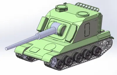 坦克装甲车模型