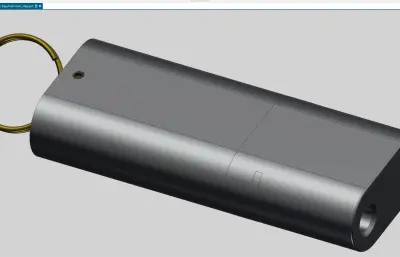 便携式隐藏袖珍钥匙扣发射器玩具