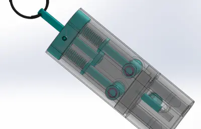 便携式隐藏袖珍钥匙扣发射器玩具