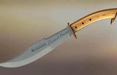 猎人砍刀STP模型