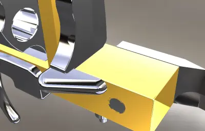 阿帕奇刀枪stp模型