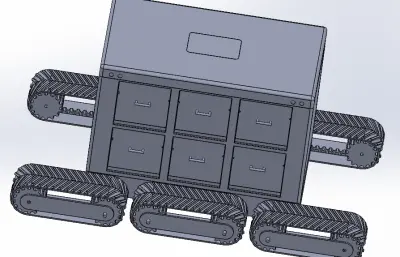 食物输送机器人车