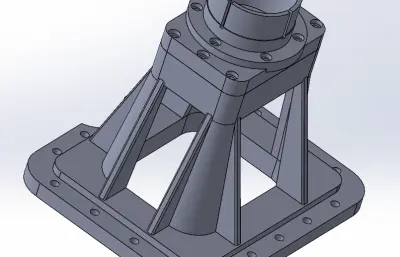 方形多轴器壳体