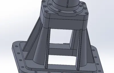 方形多轴器壳体