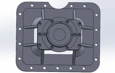 方形多轴器壳体