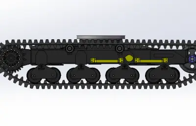 6吨履带全回转运输车底盘SW2024