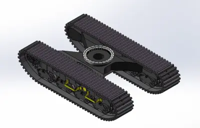6吨履带全回转运输车底盘SW2024