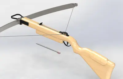 十字弓和箭矢sw模型