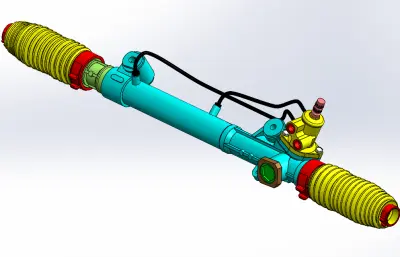 三轮汽车智能转向架设计