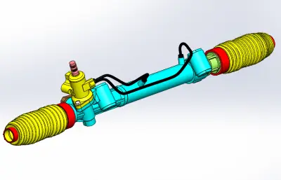 三轮汽车智能转向架设计