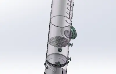 气液分离罐模型