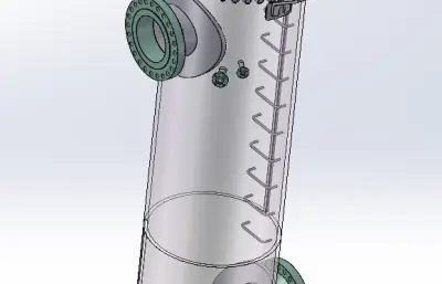 气液分离罐模型
