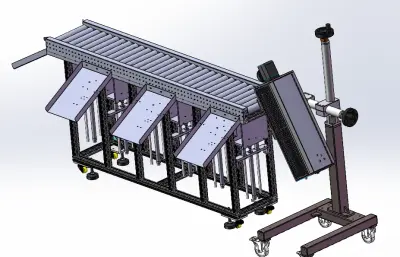 自动识别快递分拣系统