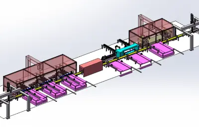 刀轴焊接生产线