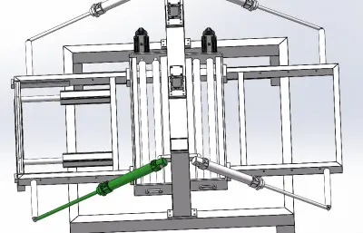 复合彩钢板折边装置