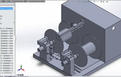 双通道自行缠线机