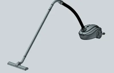 长柄吸尘器