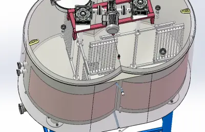 3000L奶酪机模型