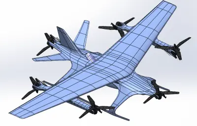 倾转旋翼无人机