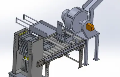 尿垫计数堆垛装置