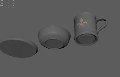 水杯 碗 盘子 餐具