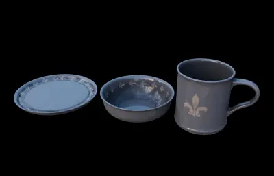 水杯 碗 盘子 餐具