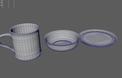 水杯 碗 盘子 餐具