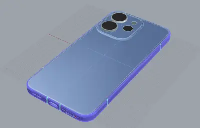 oppo Reno 15手机rhino模型