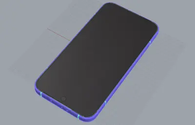 oppo Reno 15手机rhino模型