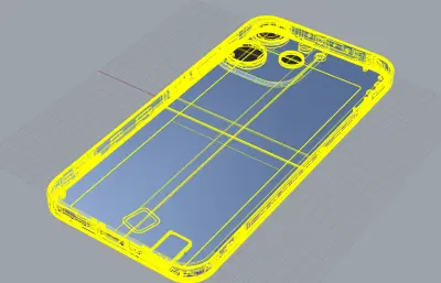 oppo Reno 15手机rhino模型