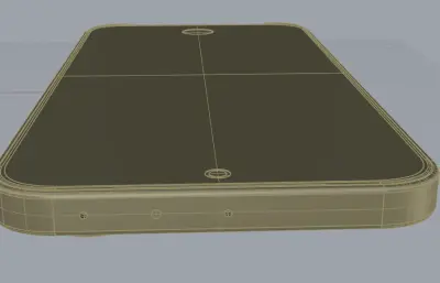 oppo Reno 15 Pro手机外观rhino模型