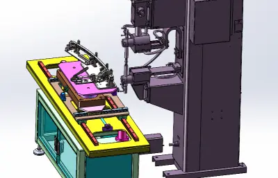凸焊机送料工装治具工作台
