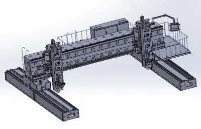 6000龙门移动式数控平面钻