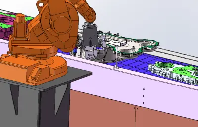 机器人视觉柔性涂胶