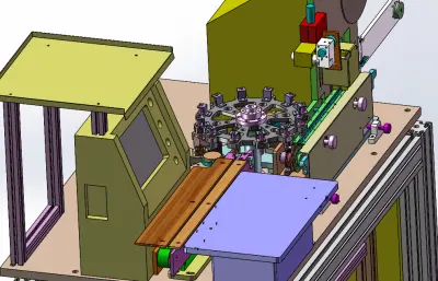 全自动电感检测包装机