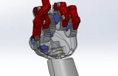 仿生机械手模型