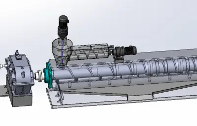 卧式摆线螺杆机