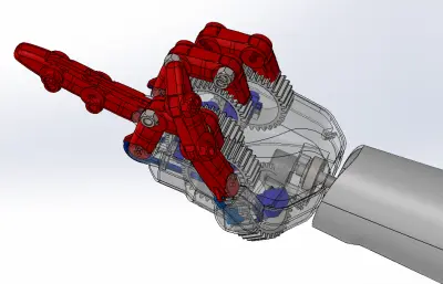 仿生机械手模型