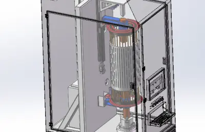 鼠笼式转子铜端环焊接装