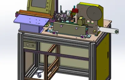 全自动电感检测包装机
