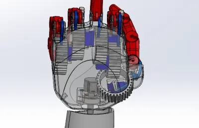 仿生机械手模型