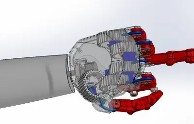 仿生机械手模型