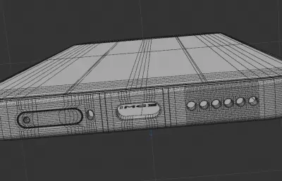 红米REDMI K90 Pro Max手机模型 C4D2024 KSP FBX