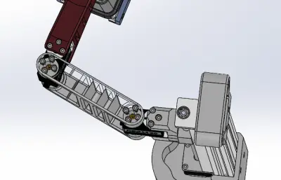小型斯卡拉机器人模型
