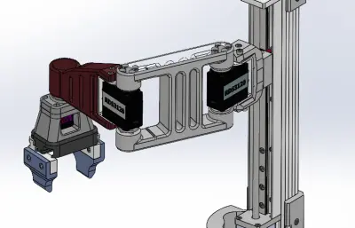 小型斯卡拉机器人模型