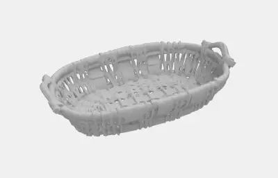 编织筐max塌陷模型