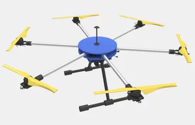 六轴无人机