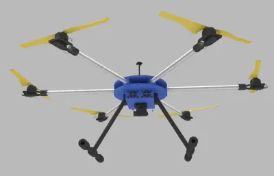 六轴无人机